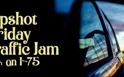 Snapshot from the Friday Traffic Jam on I-75